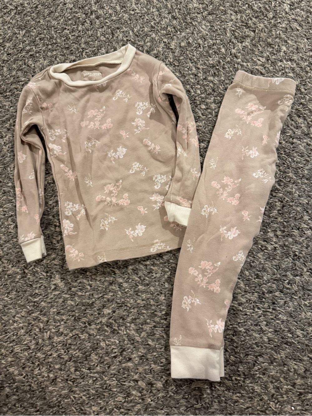 Burt’s Bees Baby Floral 2 Piece Pajama Set 18M